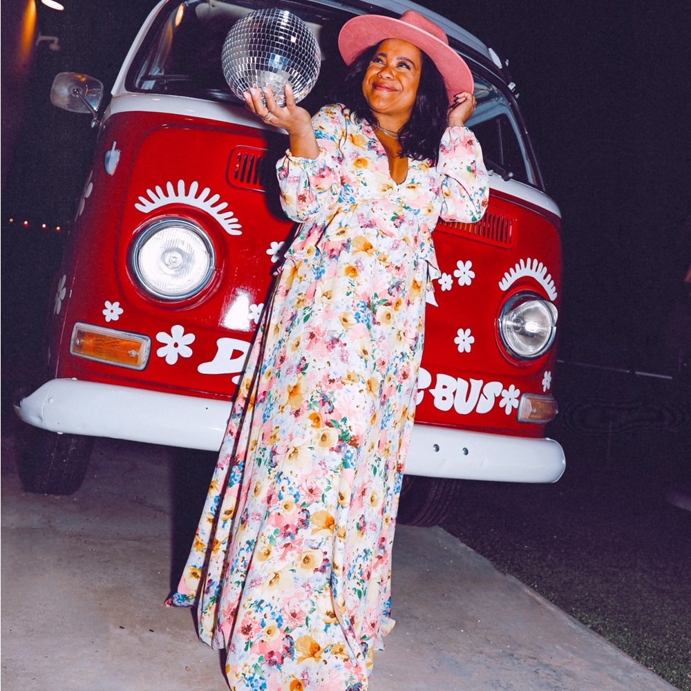 BUDDYLOVE FLORAL MAXI DRESS
